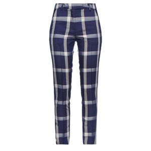 ⭐️ SKILLS & GENES ⭐️LUXURY TARTAN PLAID MIDNIGHT BLUE STRAIGHT LEG PANTS SIZE: 2